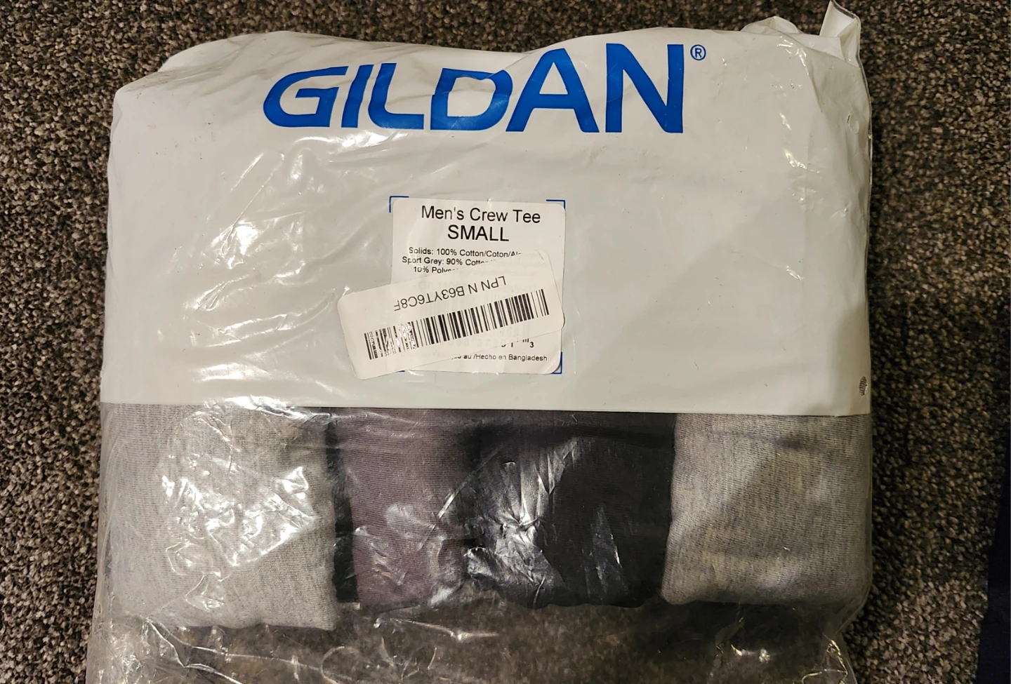 Gildan Men's Crew T-Shirts - Small - photo 2