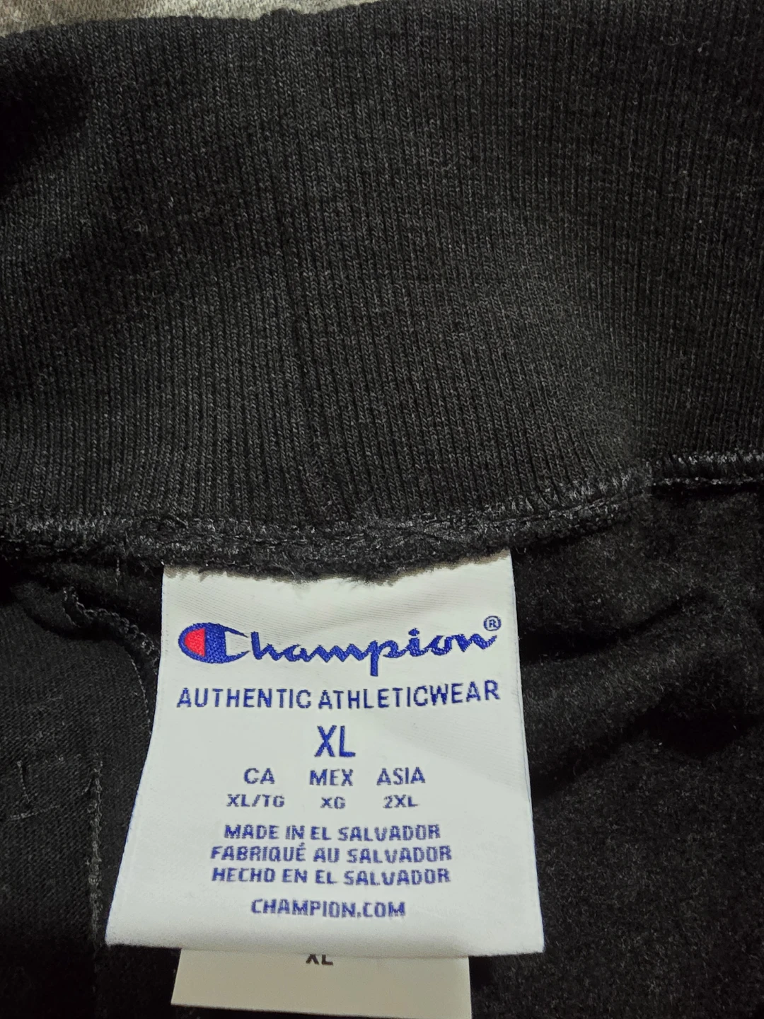 Champion Black Sweatpants XL - photo 3