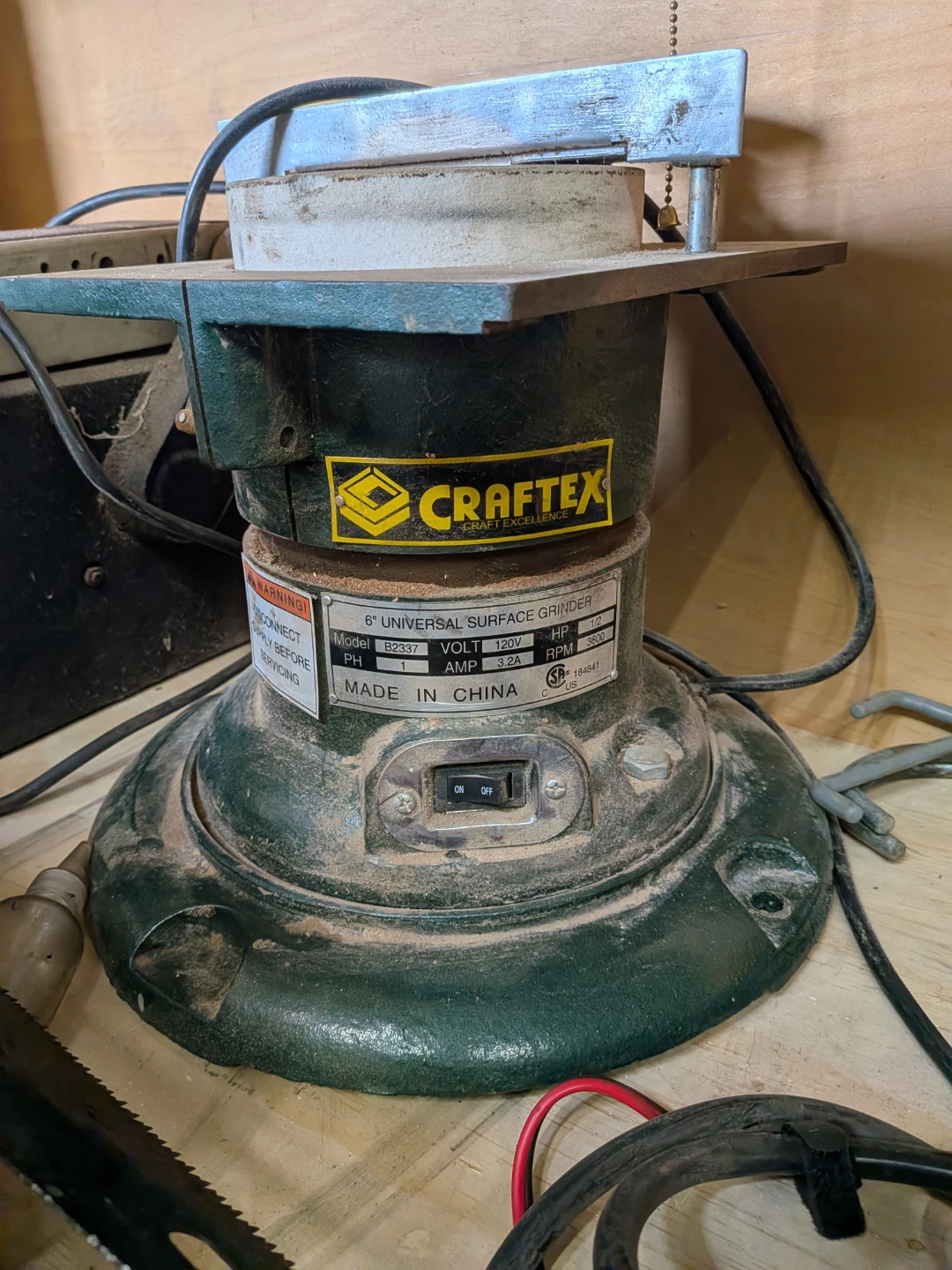 Craftex 6" Universal Surface Grinder