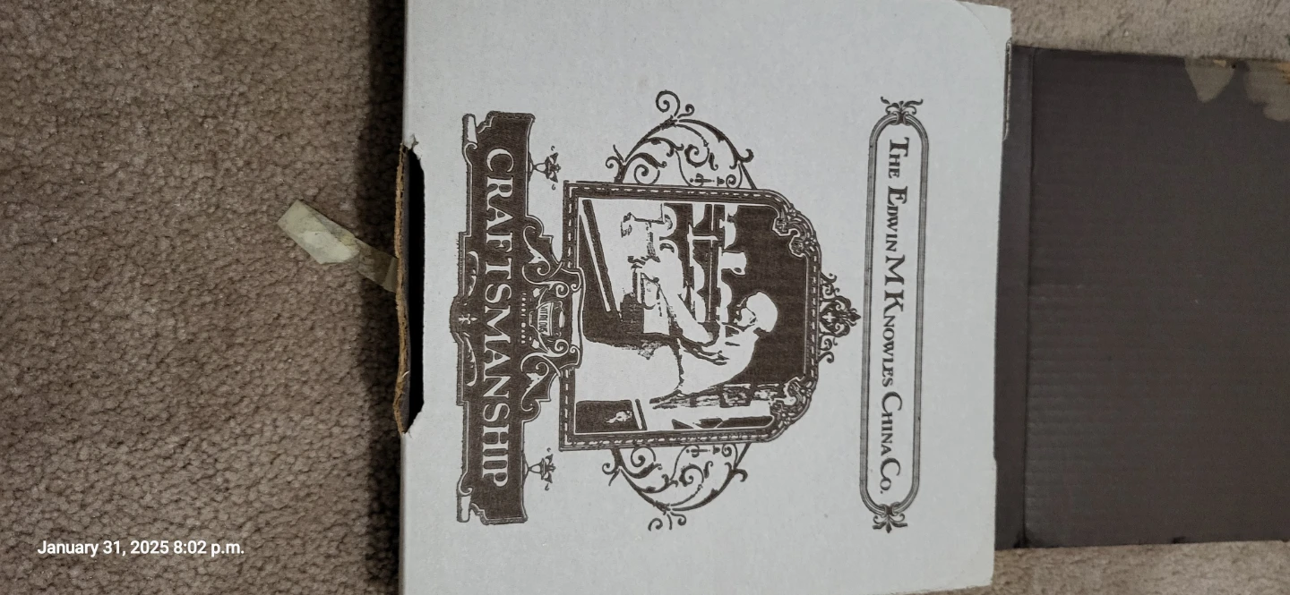 Edwin M. Knowles The Red-Tailed Hawk Collector Plate