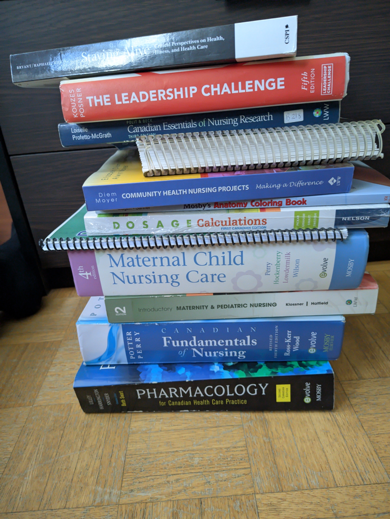 Nursing Textbooks bundle and Study Guides 10 and up