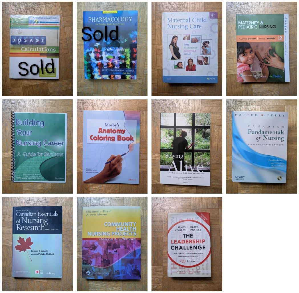 Nursing Textbooks bundle and Study Guides 10 and up - photo 2
