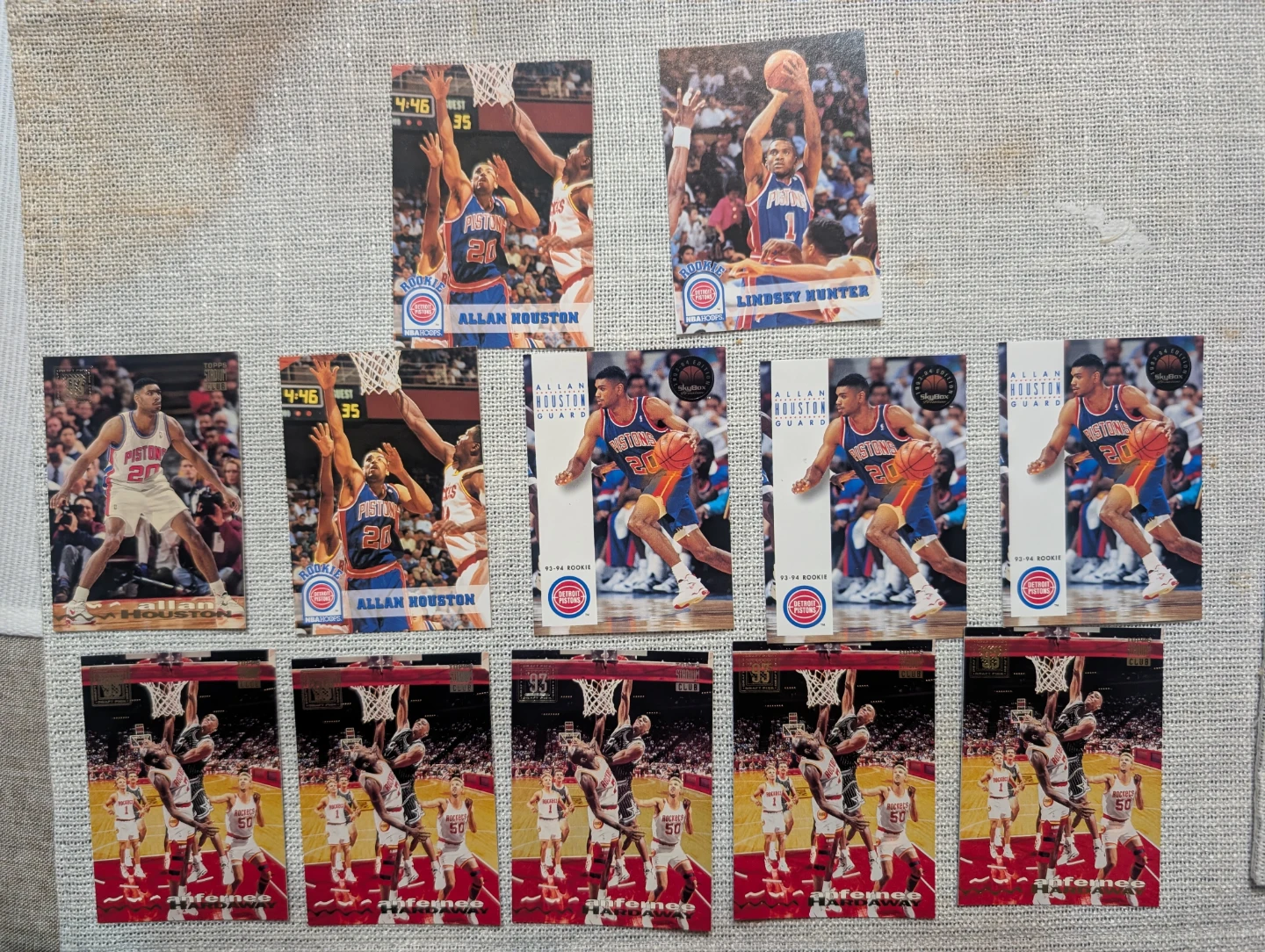 Assorted NBA Basketball Trading Cards