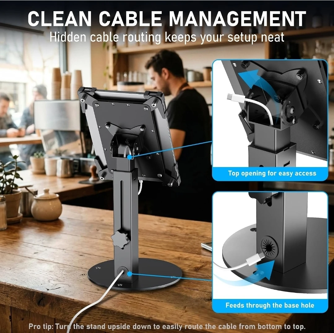 Secure Desk Tablet Kiosk Stand - photo 5