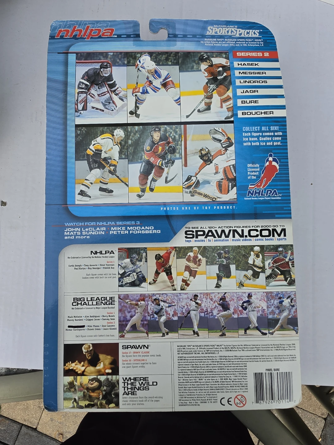 McFarlane Toys NHLPA Pavel Bure Series 2 Action Figure - photo 2