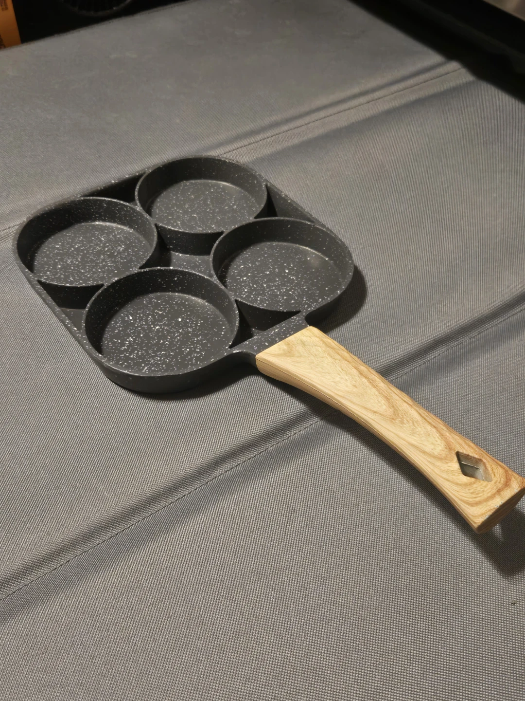 Nonstick 4-Cup Granite Egg Frying Pan & Pancake Skillet - photo 3