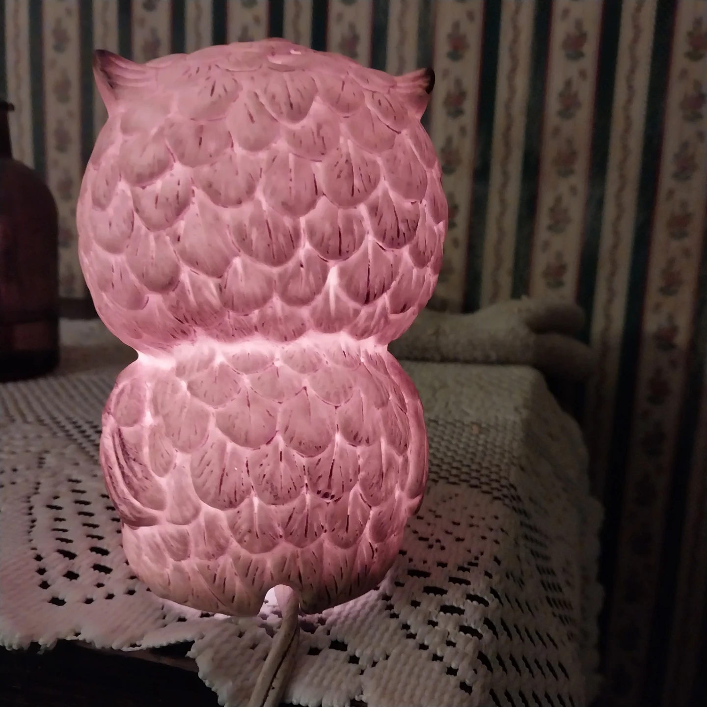 🏈Vintage J. Weet Exclusives Owl Lamp 🏈 - photo 2