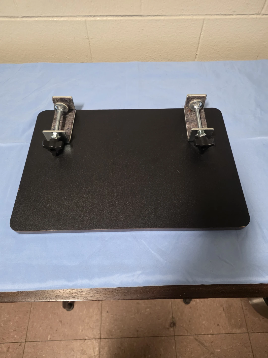 Wood Grain Clamp-On Desk Extender Tray - photo 3