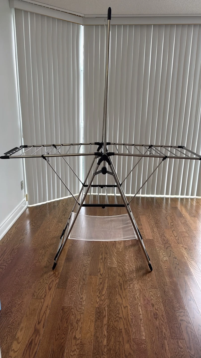 Collapsible Stainless Steel Clothes Drying Rack - photo 4