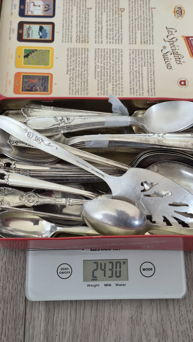 Junk of Silver  cutlery - photo 4