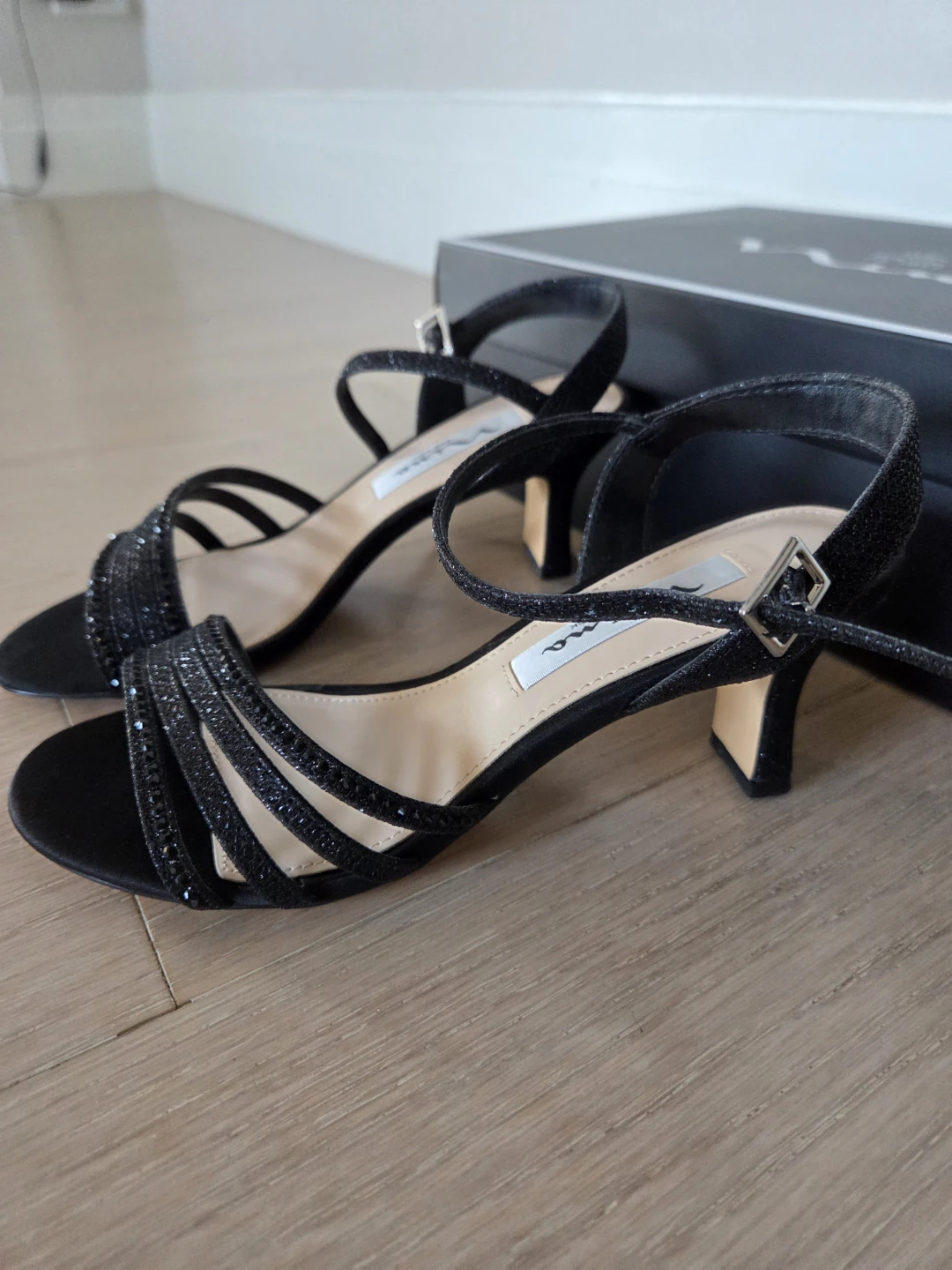 Nina Nelena-W Black Glitter Heels - photo 2
