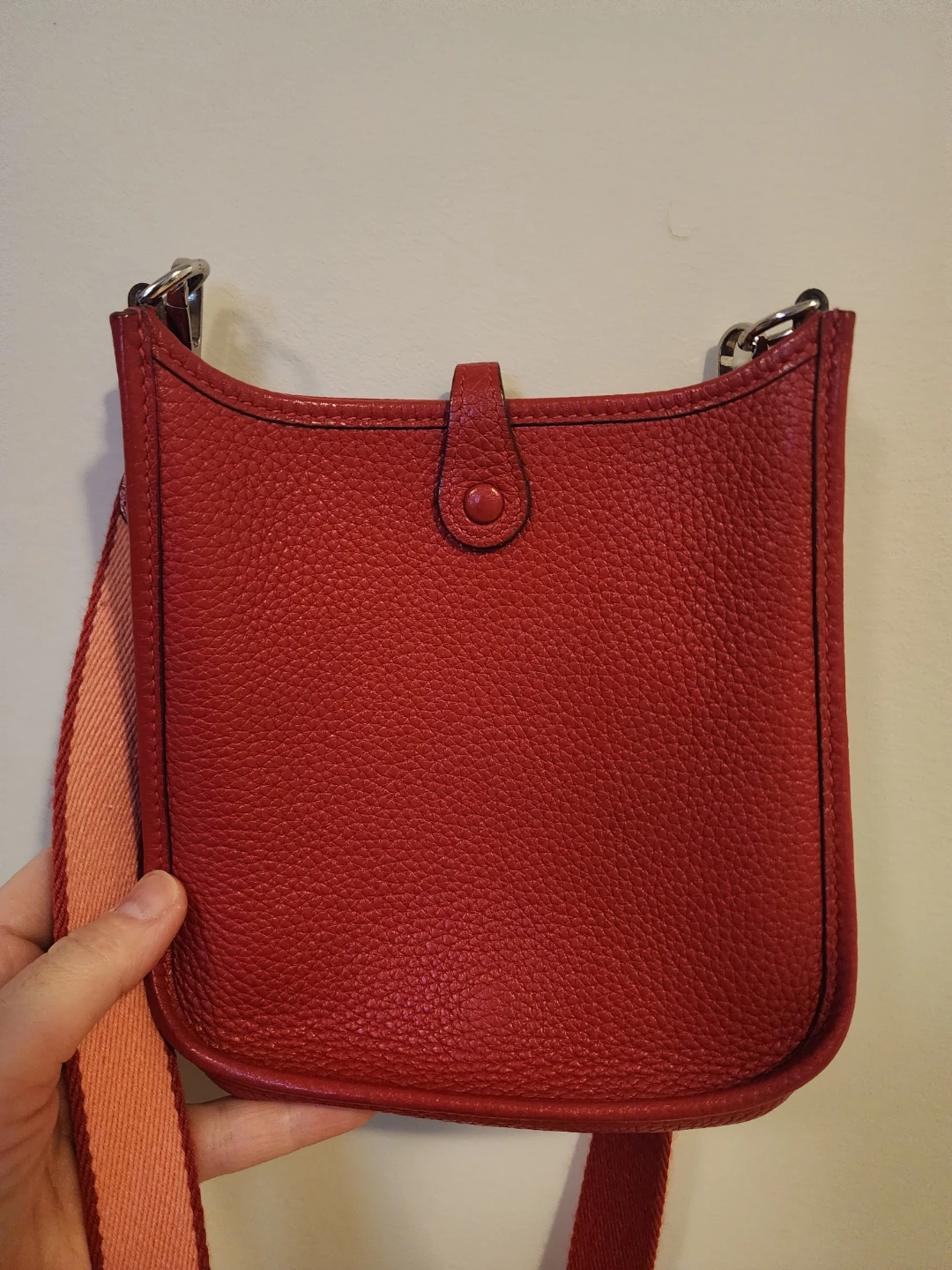 Hermès Evelyne Mini - Rouge - photo 3