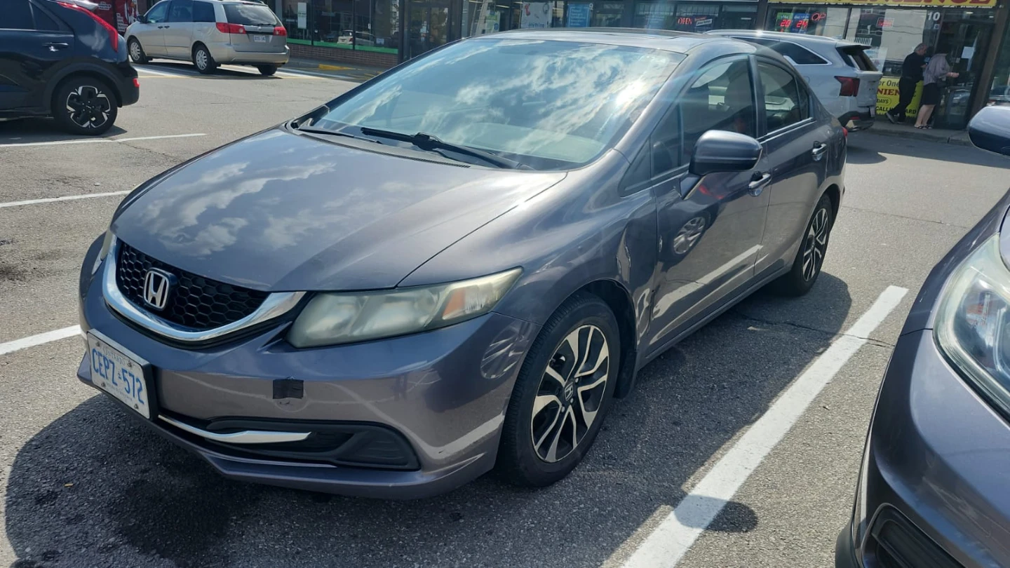 Grey Honda Civic Sedan