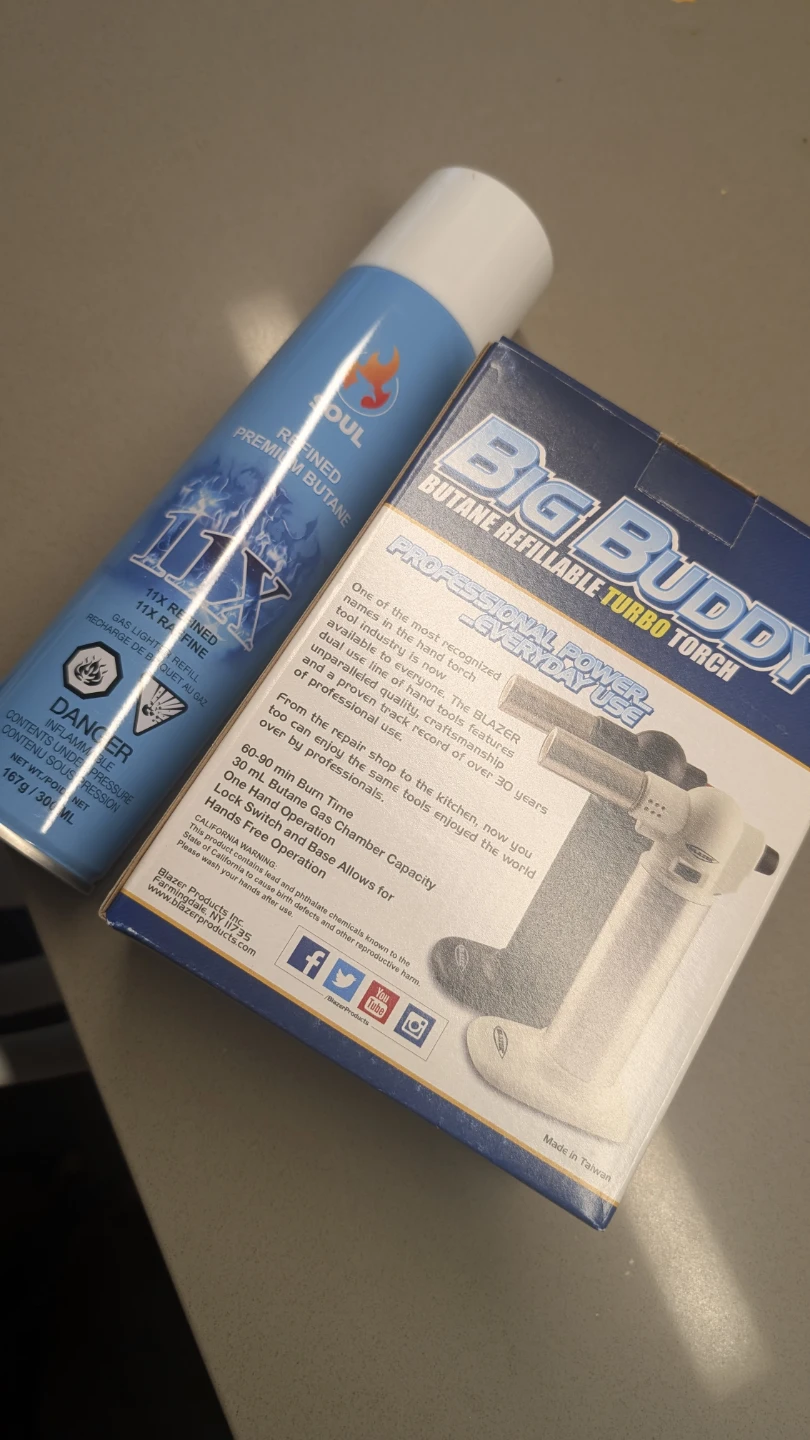 Blazer Big Buddy Turbo Torch with Refined Butane