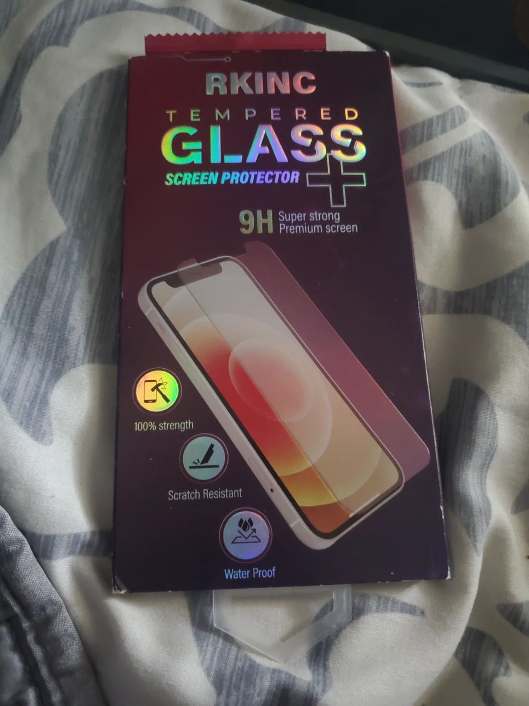 RKINC Tempered Glass Screen Protector