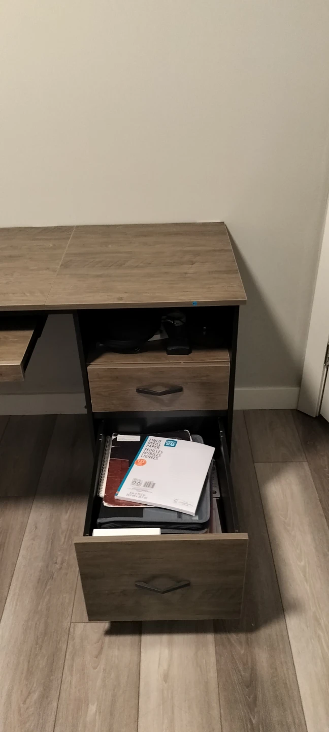 Study/ Computer Table with Storage Drawers - photo 4