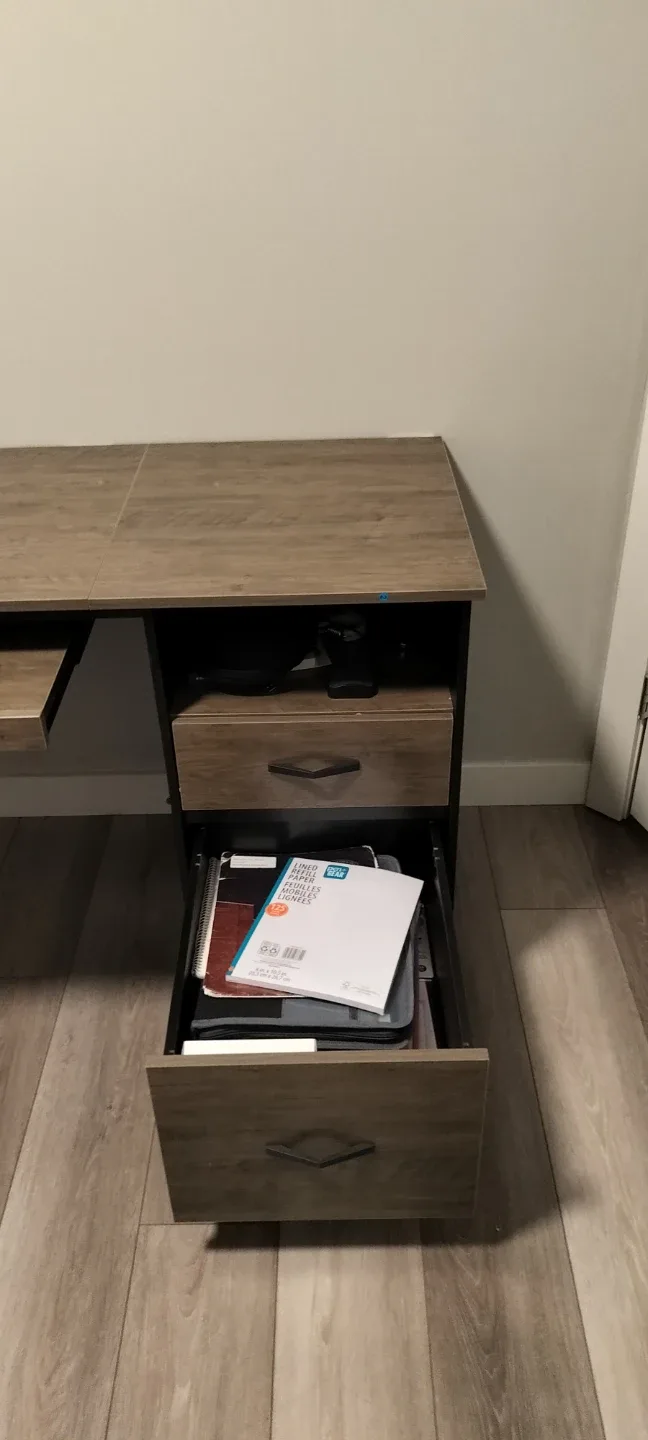 Study/ Computer Table with Storage Drawers - photo 4