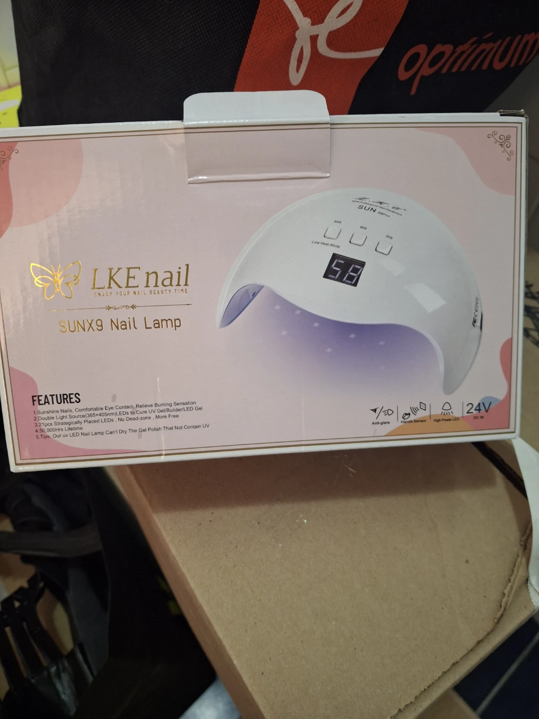 LKE Nail SUNX9 UV LED Nail Lamp