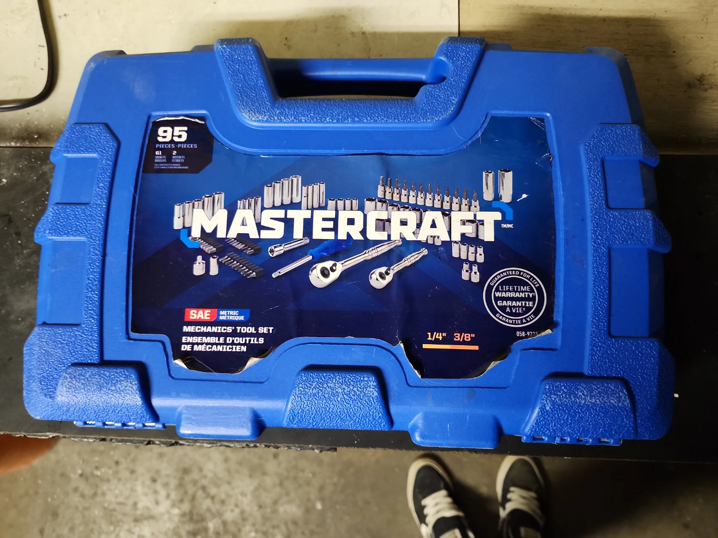 Mastercraft 95-Piece Mechanics' Tool Set