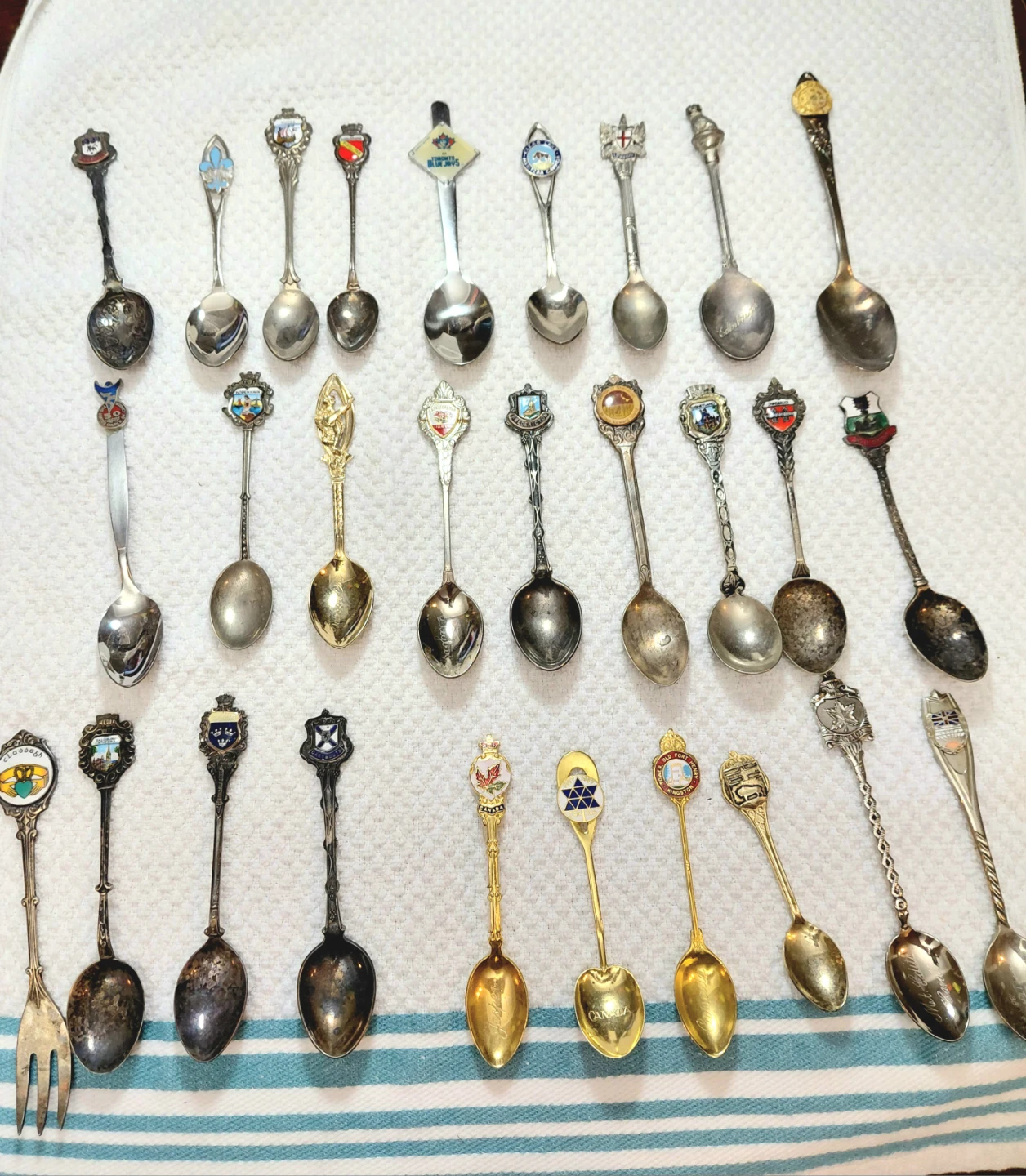 Collection of Souvenir Spoons