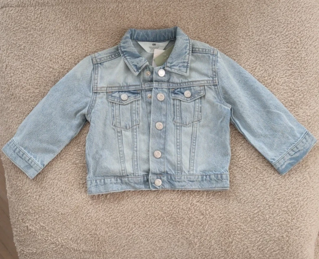 H&M T2 Toddler Light Wash Denim Jacket