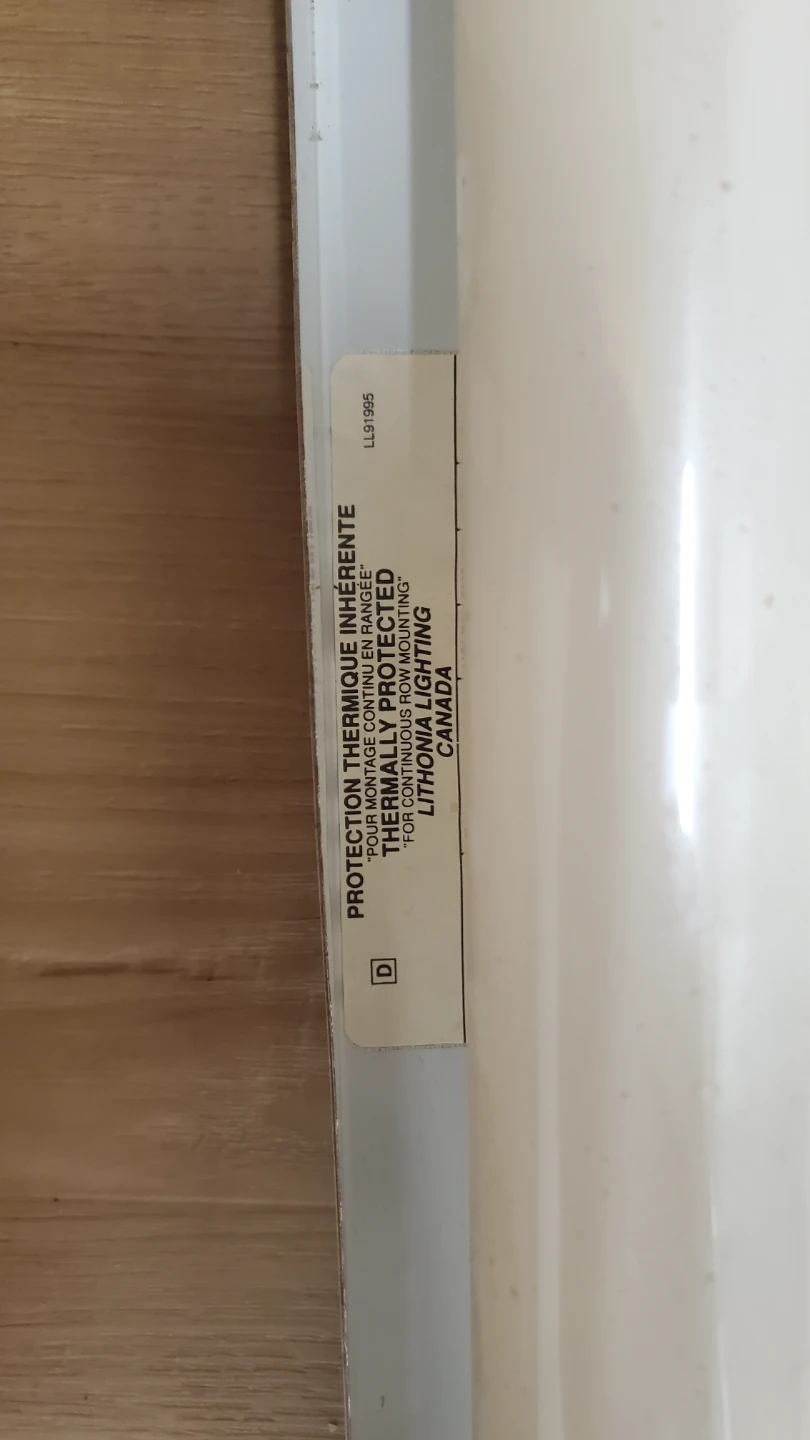 Two Lithonia Lighting Fluorescent Shop Lights - photo 2