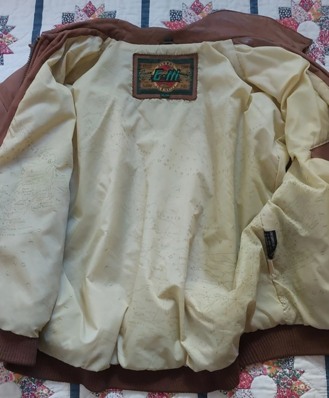 Vintage Leather Jacket Large - photo 3