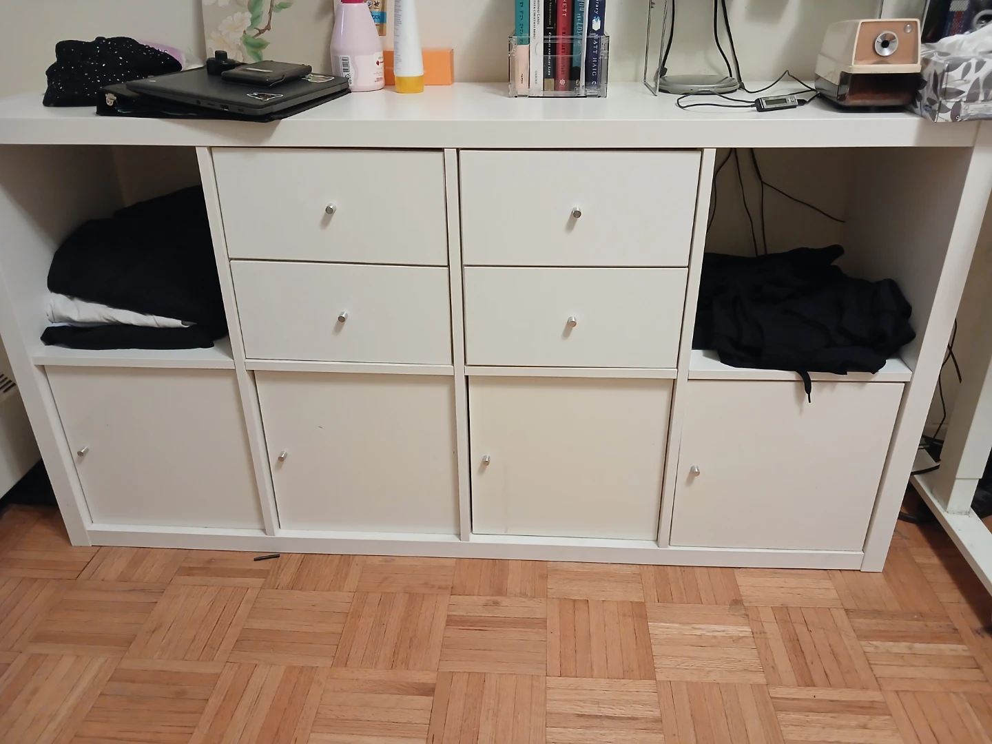 IKEA Kallax Shelf Unit with Drawers and Doors - photo 2