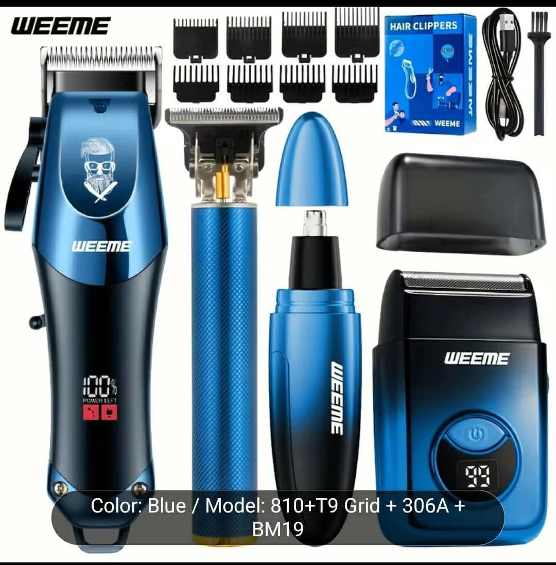 WEEME Hair Clipper Trimmer Shaver Grooming Set