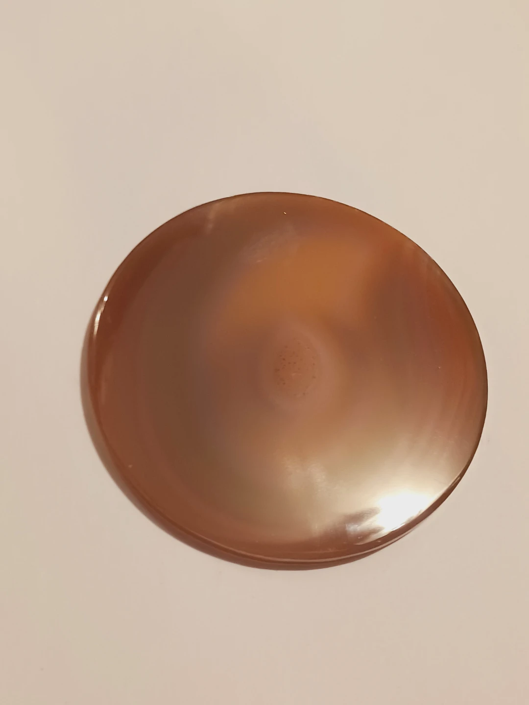 Brazilian Genuine Agate Stone Coaster. 4" - photo 4