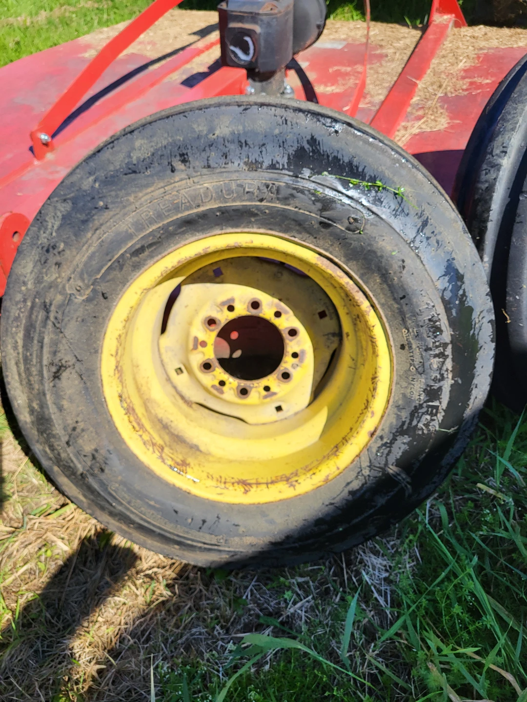 Front Tractor Tires with John Deere Rims - photo 2