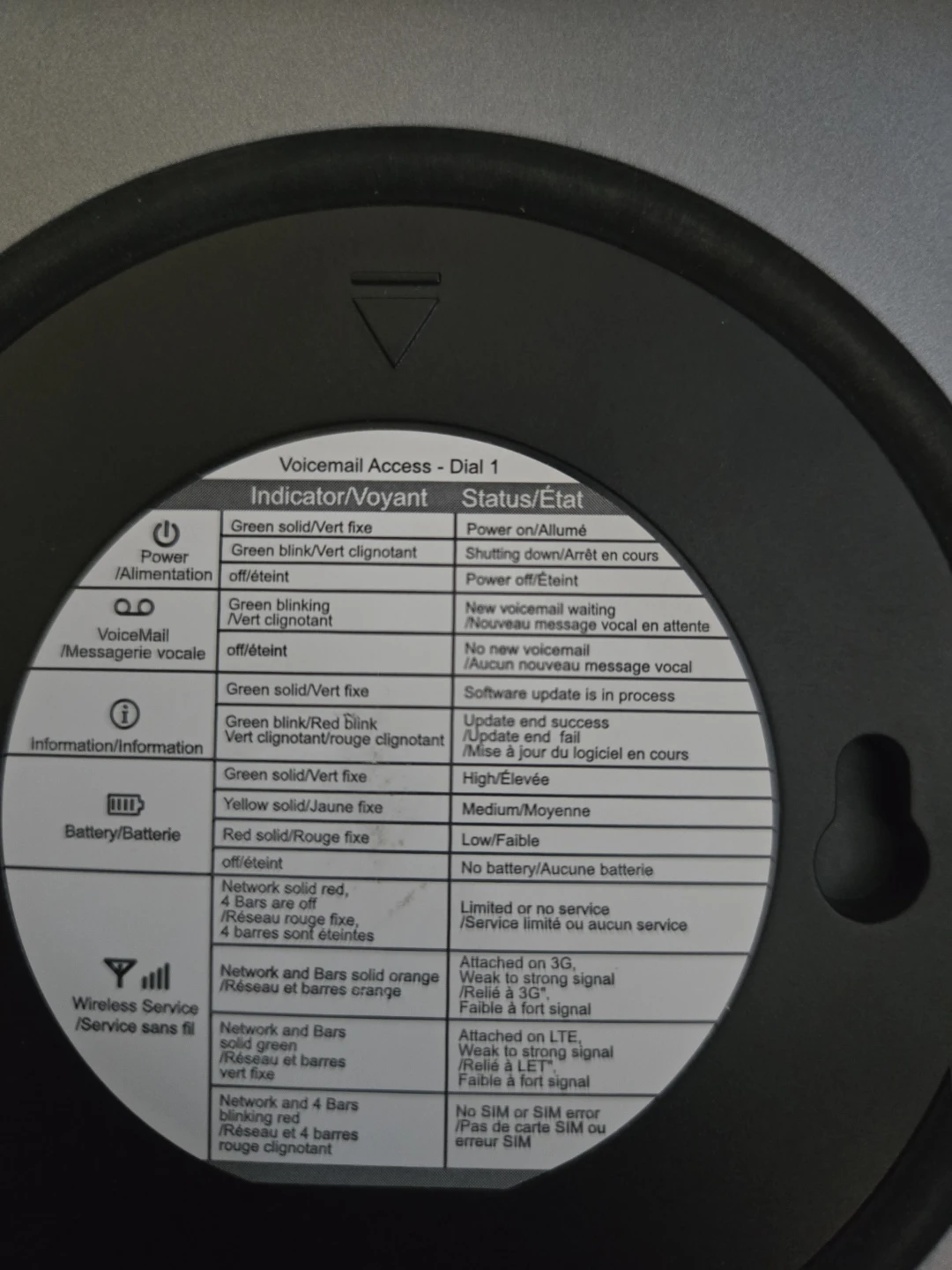 ZTE WF723CA Wireless Home Phone Base - photo 2