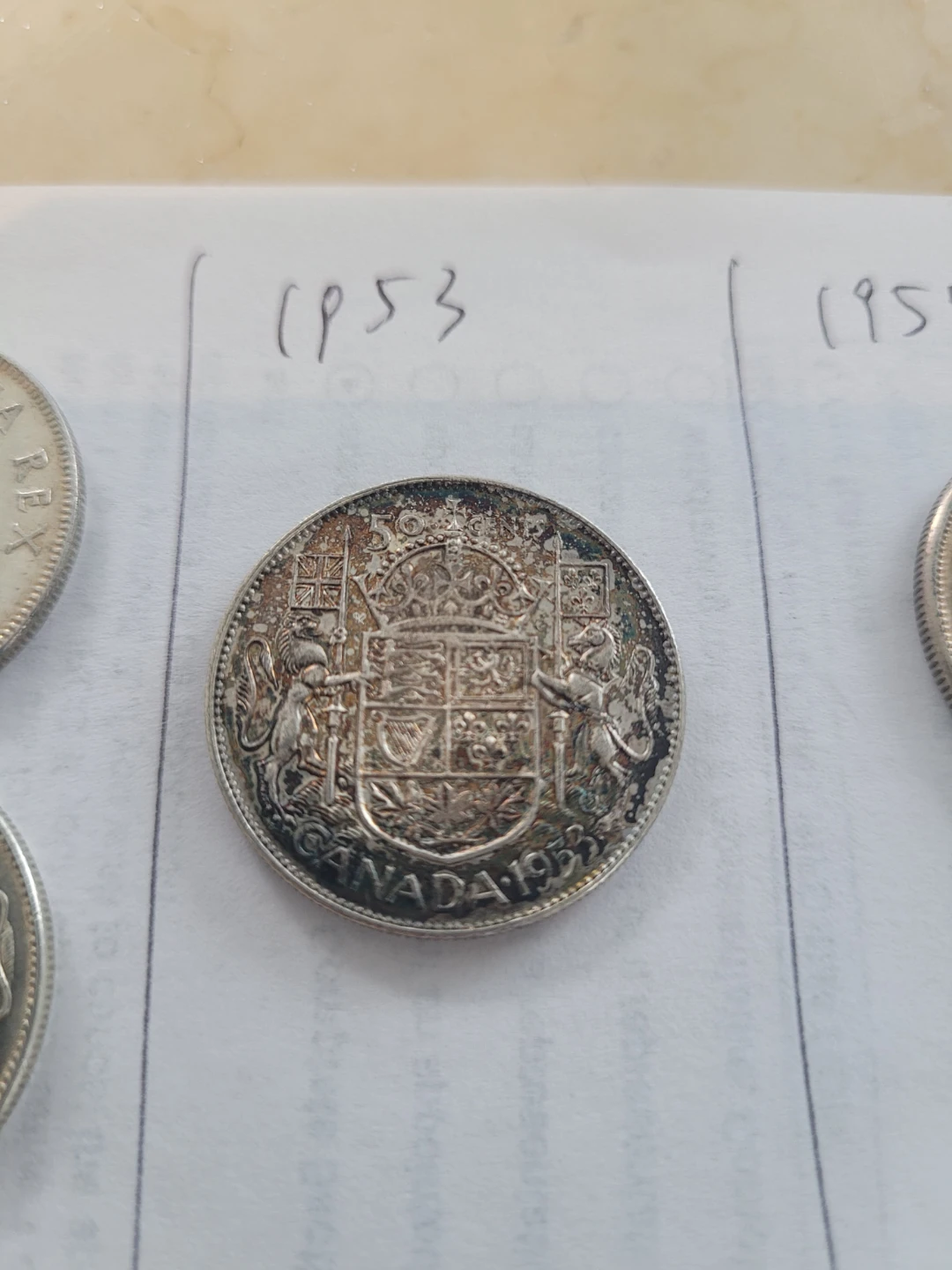 1953 Canadian Silver Dollar Coin