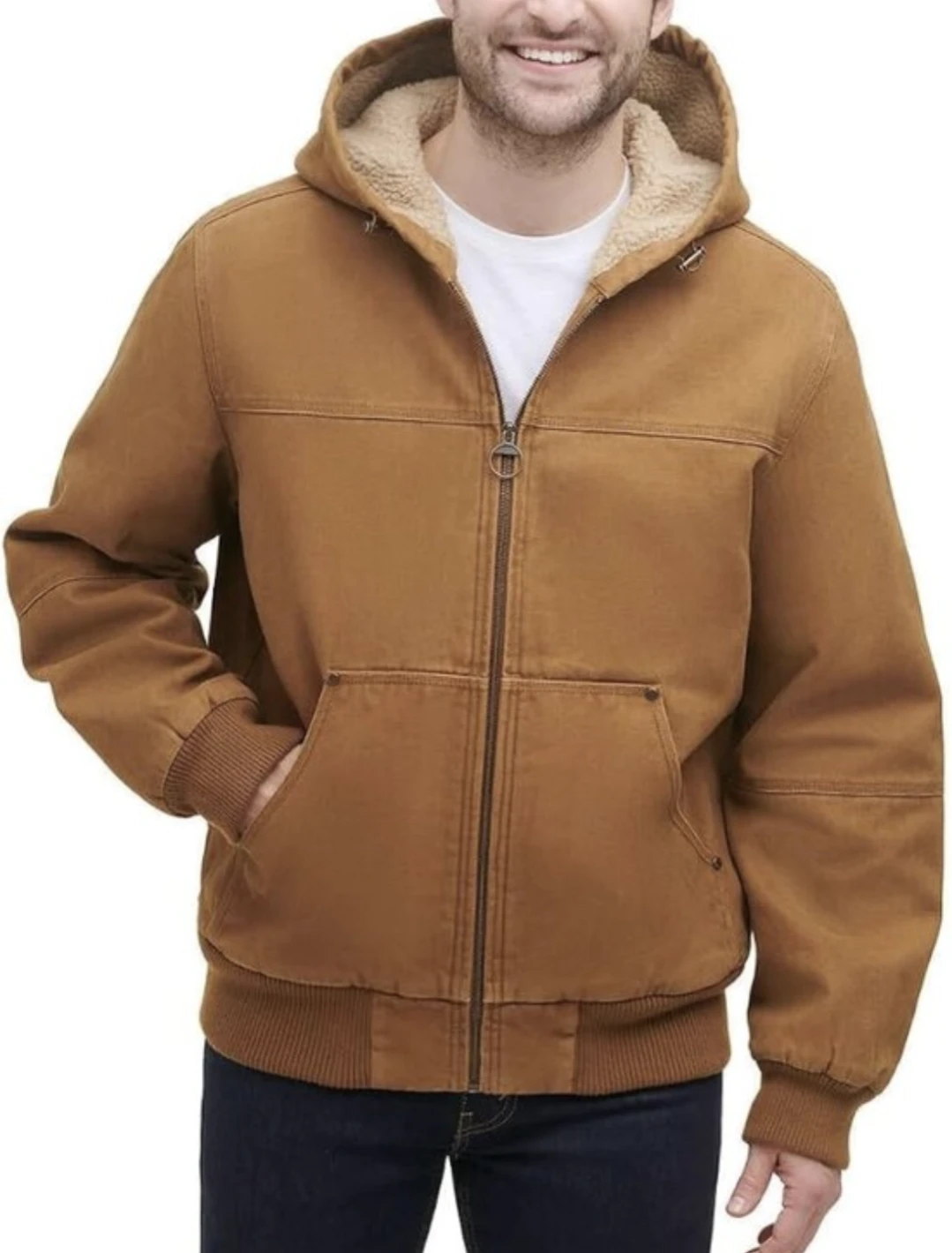 G.H. Bass Men's Sherpa Workwear Jacket size Medium Brand New