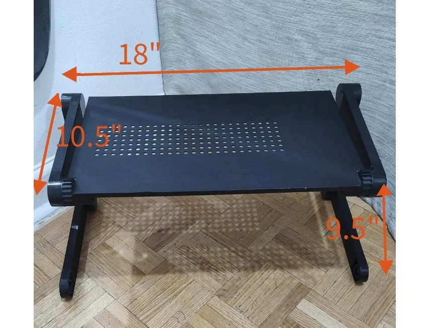 Adjustable Vented Aluminum Laptop Stand / Ergonomic Portable - photo 2