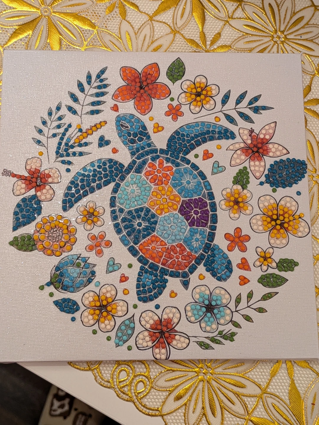 Turtle Diamond Painting Canvas
