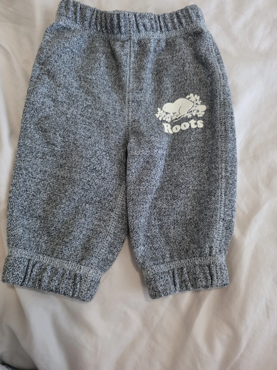 Baby Roots Grey Joggers 3-6 Months
