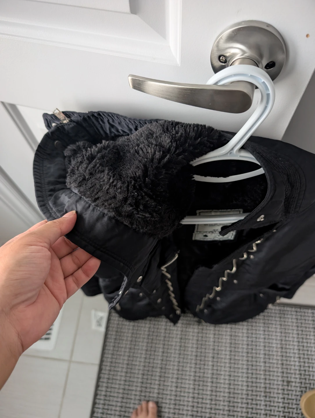 Abercrombie & Fitch Black Winter Jacket XS - photo 3