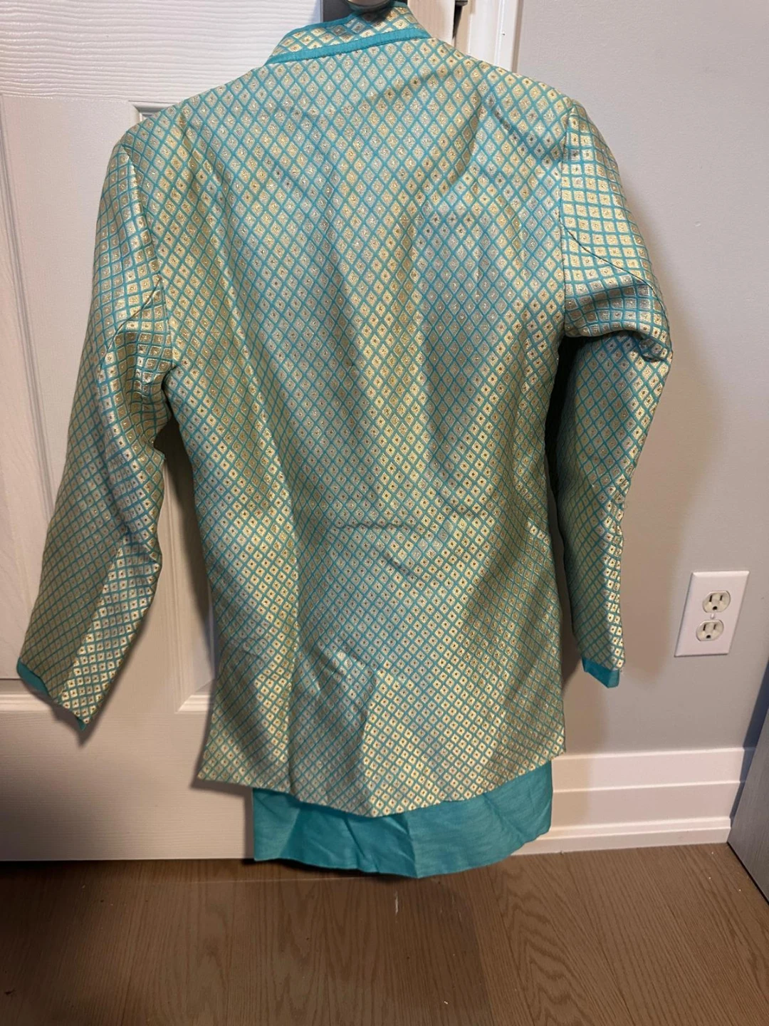 Ahhaaaa Boys Traditional Teal Outfit - photo 2