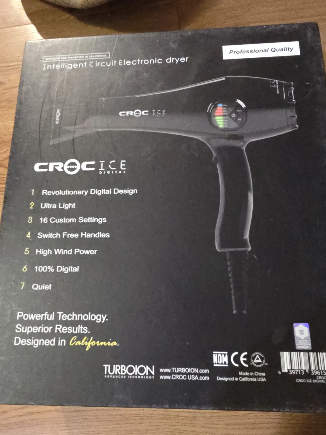 CROC ICE Digital Hair Dryer - photo 4