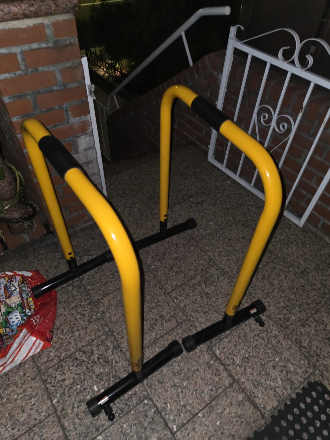 Yellow Dip Station Parallettes