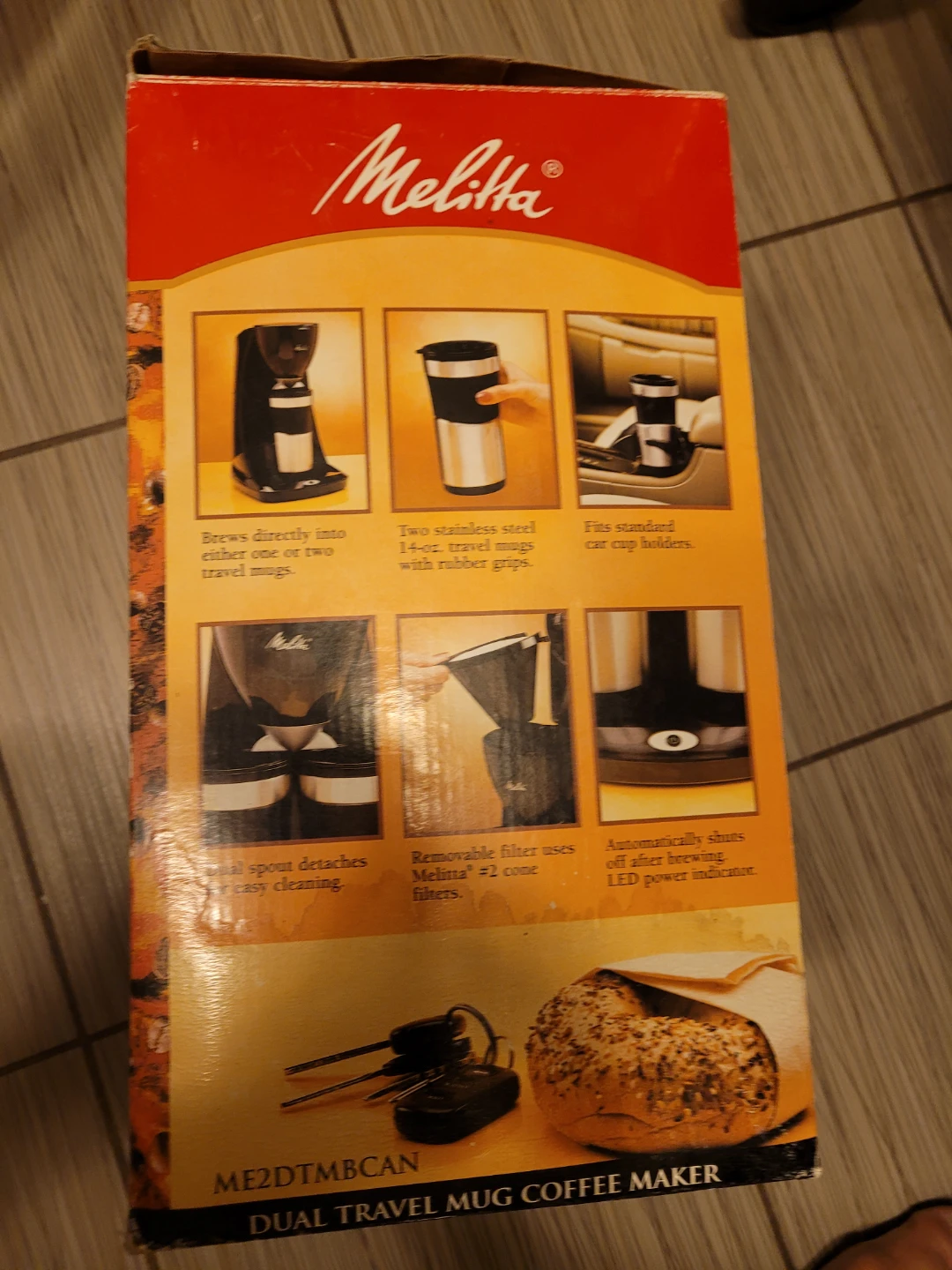 Melitta Take 2 Dual Travel Mug Coffee Maker - photo 2