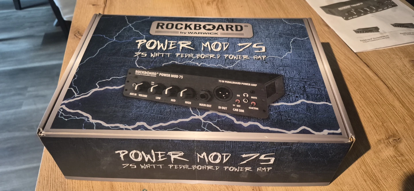 RockBoard Power Mod 75 Watt Pedalboard Power Amp