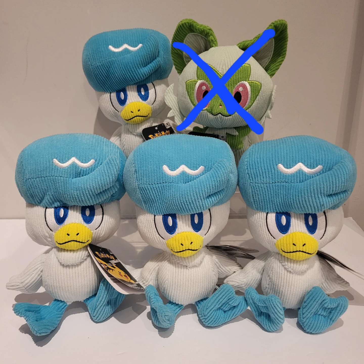Pokemon Select Corduroy Plush Toys