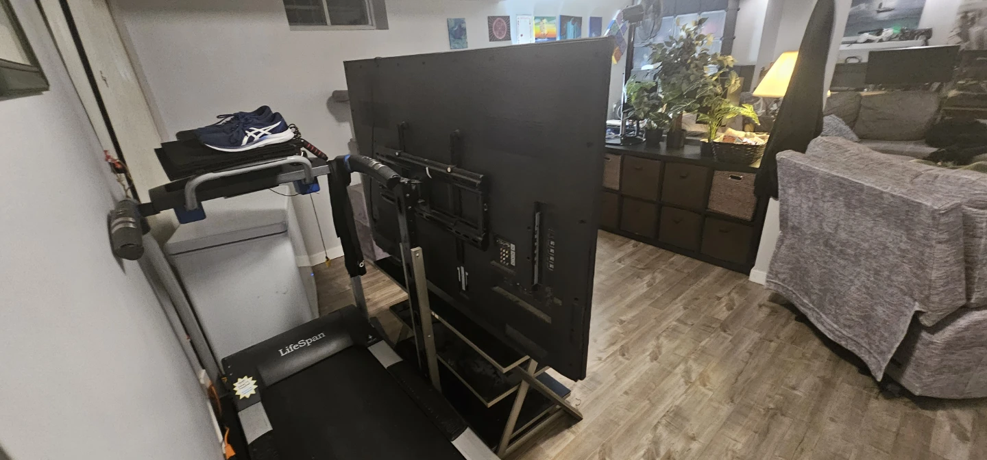 70 Inch TV with stand and Google Chromecast - photo 4