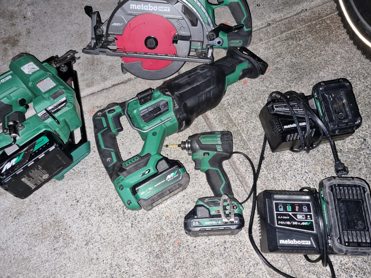Metabo HPT Cordless Power Tool Set