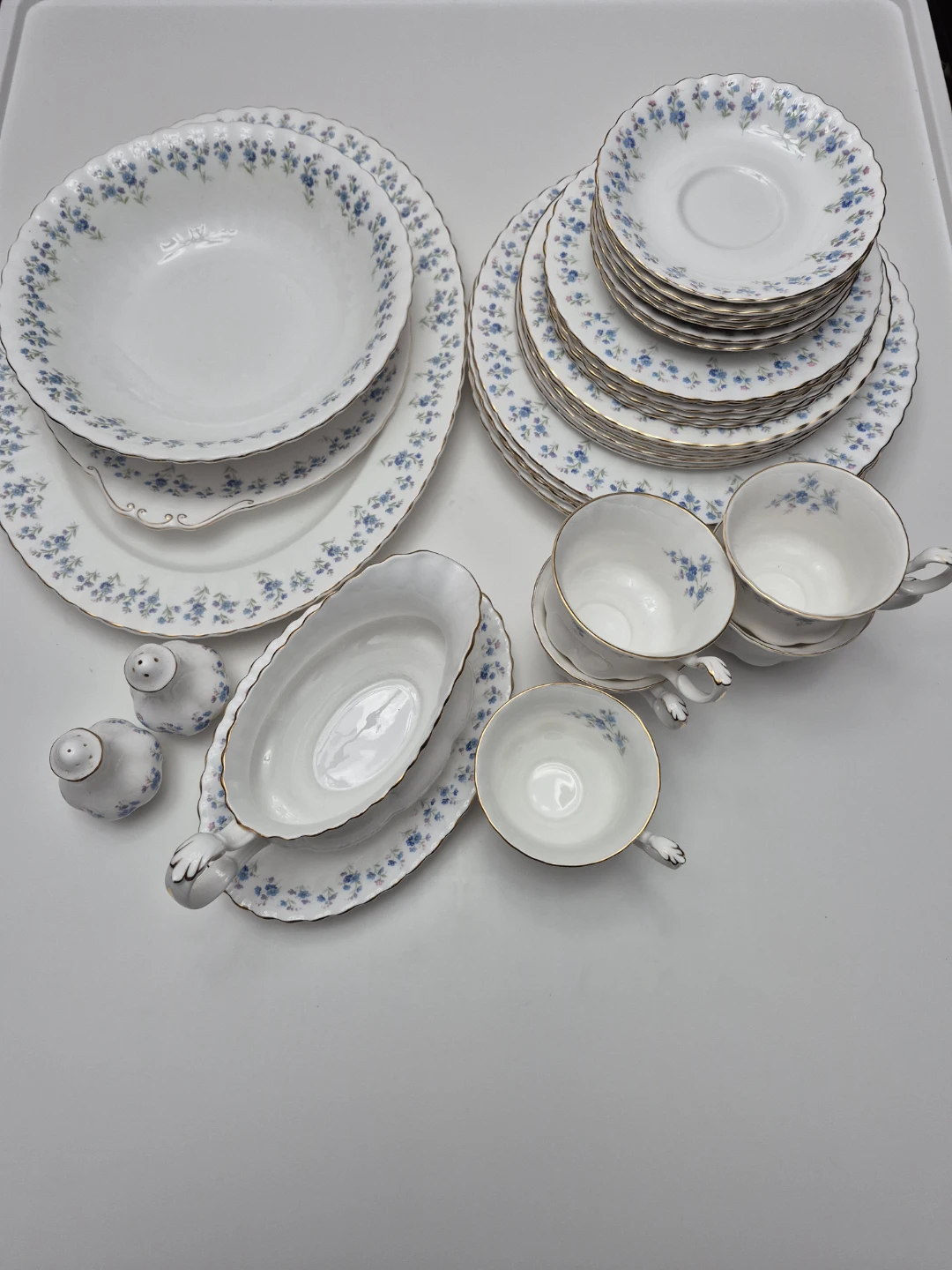 Royal Albert Forget-Me-Not Dinnerware Set