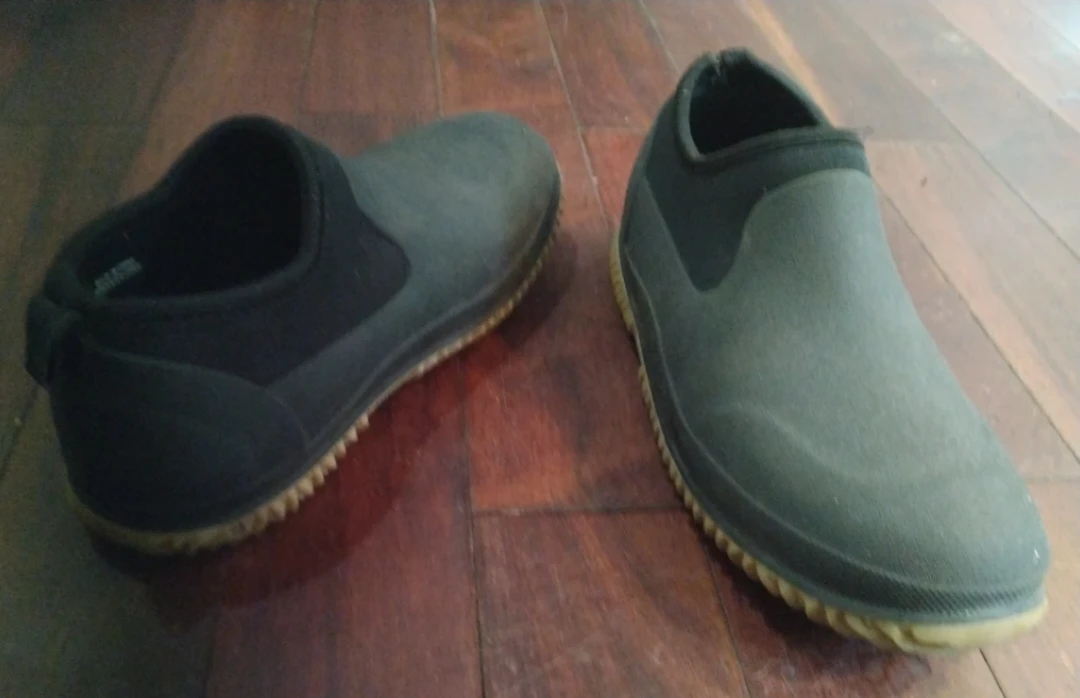 JOE FRESH - BLACK RUBBER , SLIP-ON RAIN SHOES - photo 4