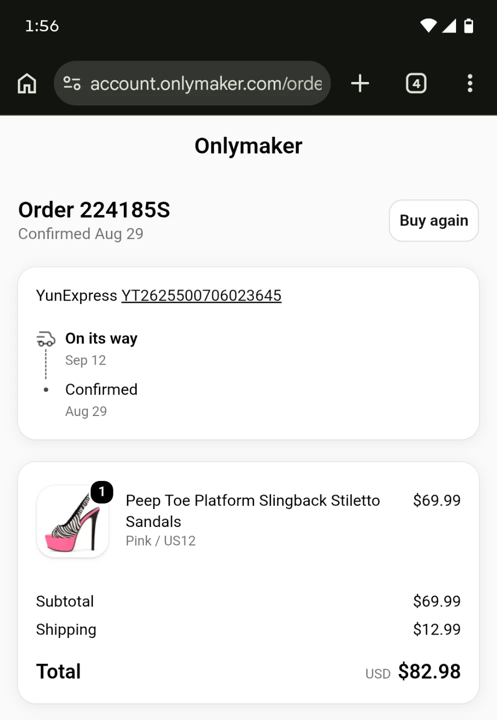 Onlymaker Peep Toe Platform Slingback Stiletto Sandals - photo 2