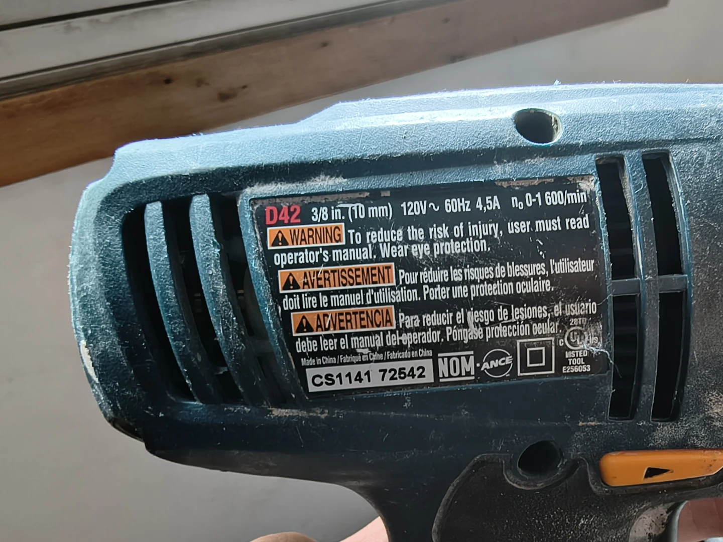 Ryobi Corded Drill - photo 2